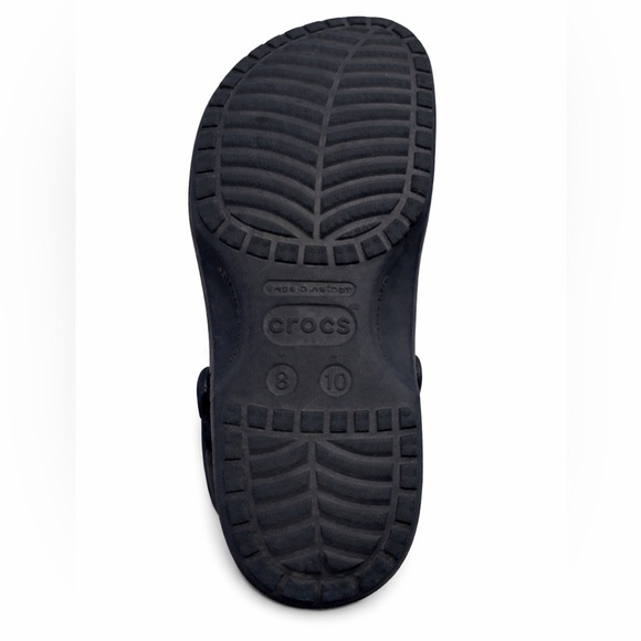 Disney Parks Mickey Mouse Crocs Navy Classic Clogs Women 8 Men 10 - Picture 2 of 8